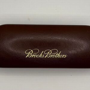 Brooks-brothers Men's Brown and Burgundy Sunglasses
